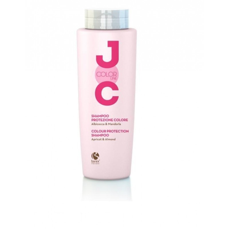 Шампунь для фарбованого волосся “Стійкість кольору” з олією солодкого мигдалю та абрикоса-Barex Joc Color Line